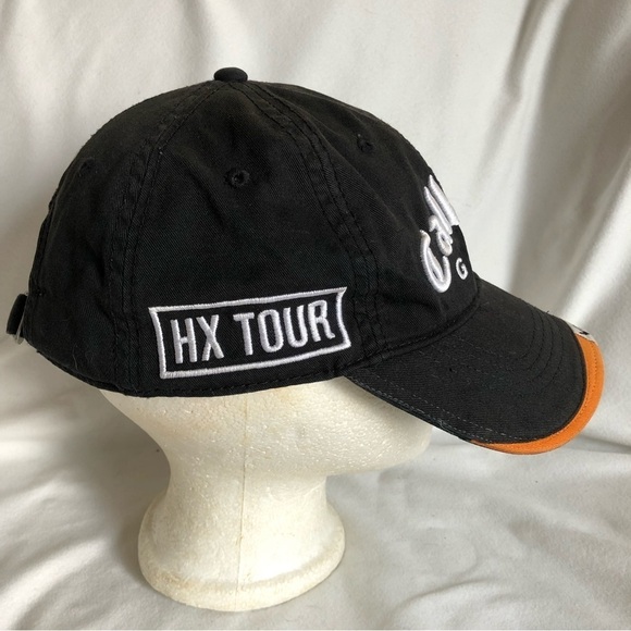 Callaway Golf 2005 Tour FT-3 HX Tour Black/Orange Baseball Hat Cap New Era - Picture 6 of 10